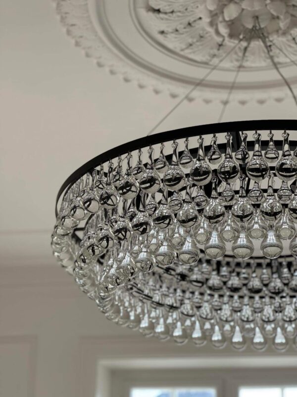 round drop chandelier