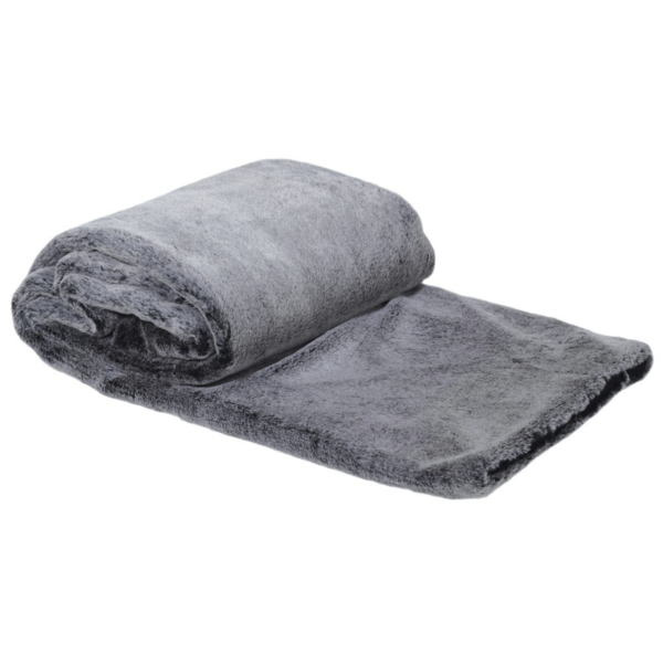 Luxurious Large Deep Grey Throw Add a touch of opulence to your home with our Luxurious Large Deep Grey Throw. Measuring 135 x 180 cm, this exquisite throw combines elegant design with exceptional comfort, making it a must-have accessory for any stylish interior. Our Deep Grey Throw boasts a sophisticated color palette, featuring a subtle silver sheen on the surface and a rich dark purple depth within the grey. This unique combination creates a captivating visual effect that enhances the aesthetic appeal of your living space. Made from premium materials, this throw offers unparalleled softness and warmth. The plush texture provides a cozy and inviting feel, perfect for relaxing on the sofa or adding an extra layer of comfort to your bed. Indulge in the luxurious embrace of this exquisite throw and elevate your relaxation experience. Whether you're looking to enhance your home decor or seeking a practical solution for staying warm, our Deep Grey Throw is a versatile addition to any room. Its elegant design complements various interior styles, making it an ideal accent piece for your living room, bedroom, or any cozy corner. Designed for convenience, our throw is easy to care for and maintains its luxurious feel and appearance even after multiple washes. Enjoy the enduring beauty and softness of this throw with minimal effort. Enhance your home with the luxurious comfort and stunning design of our Large Deep Grey Throw. Order yours today and experience the perfect blend of style and sophistication.